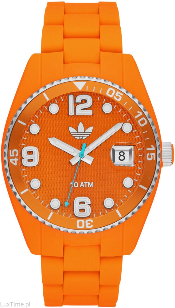 pomarańczowy zegarek ADIDAS sportowy